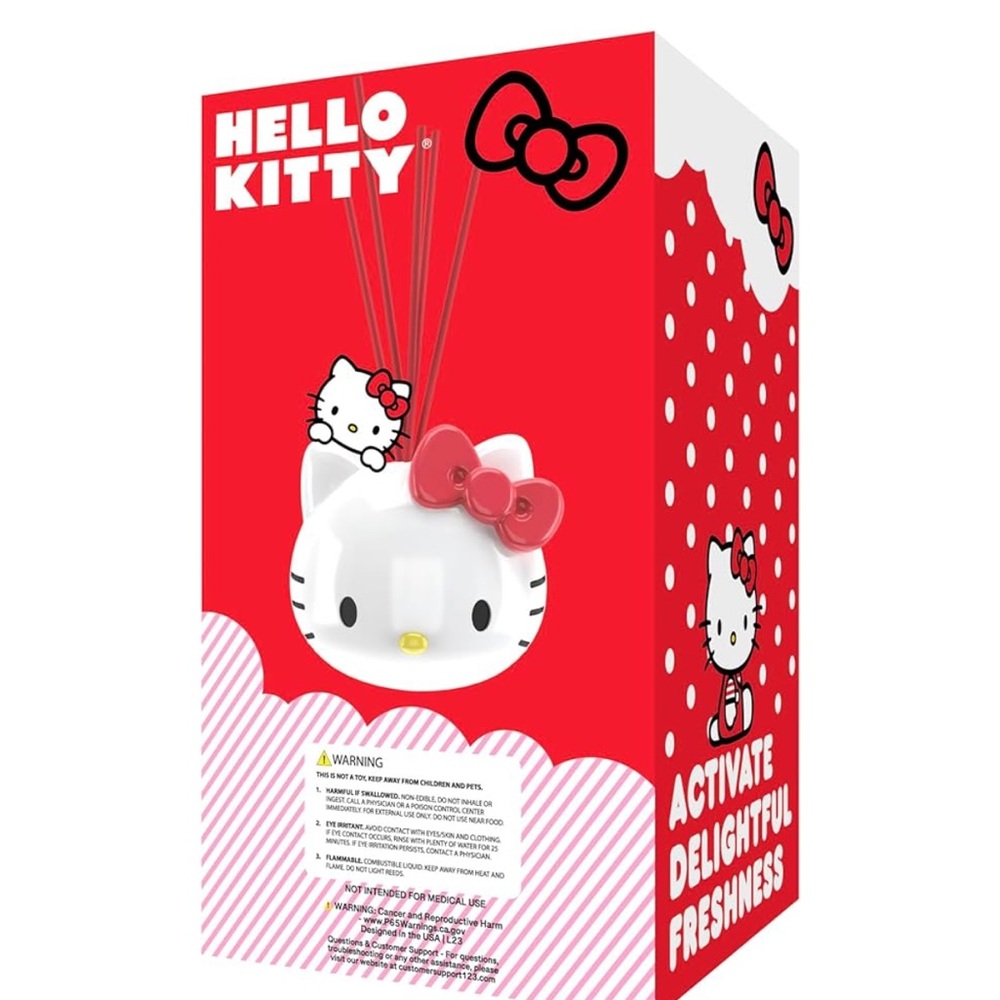 Hello Kitty Sanrio Ceramic Reed Diffuser - Picture 2 of 2